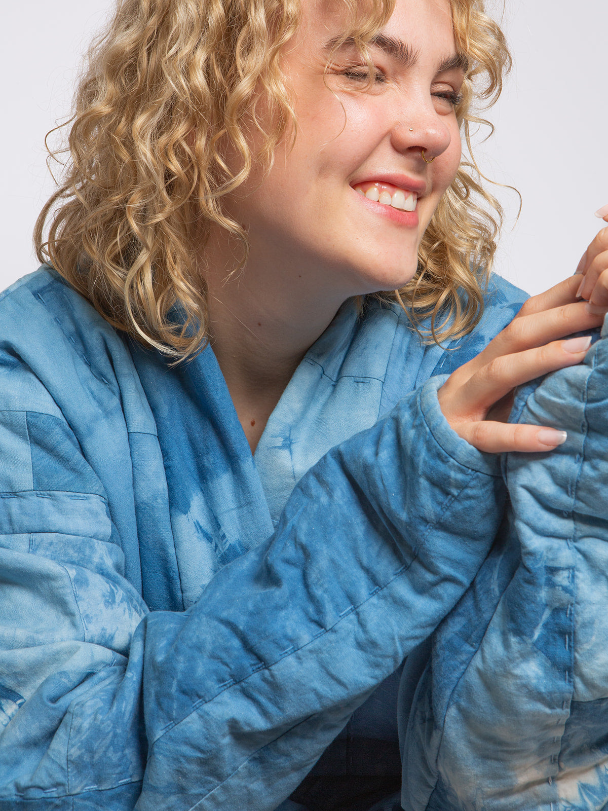"INDIGO SHIBORI"