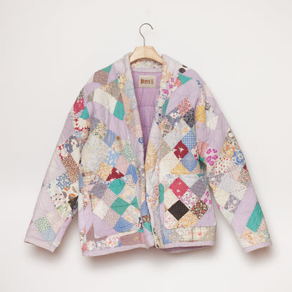 "PALE LAVENDER CHECKS"