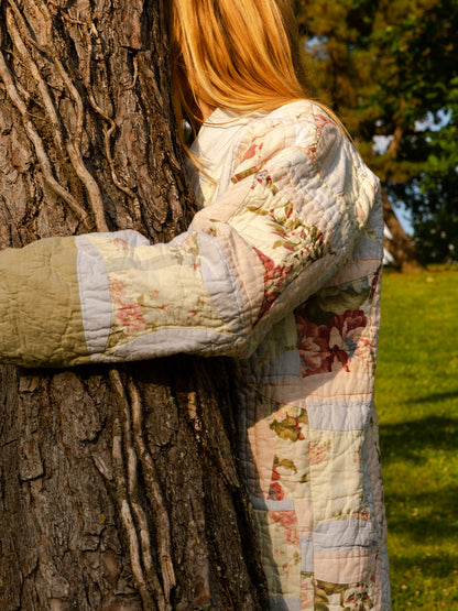 "LONG FLORAL PATCHWORK"