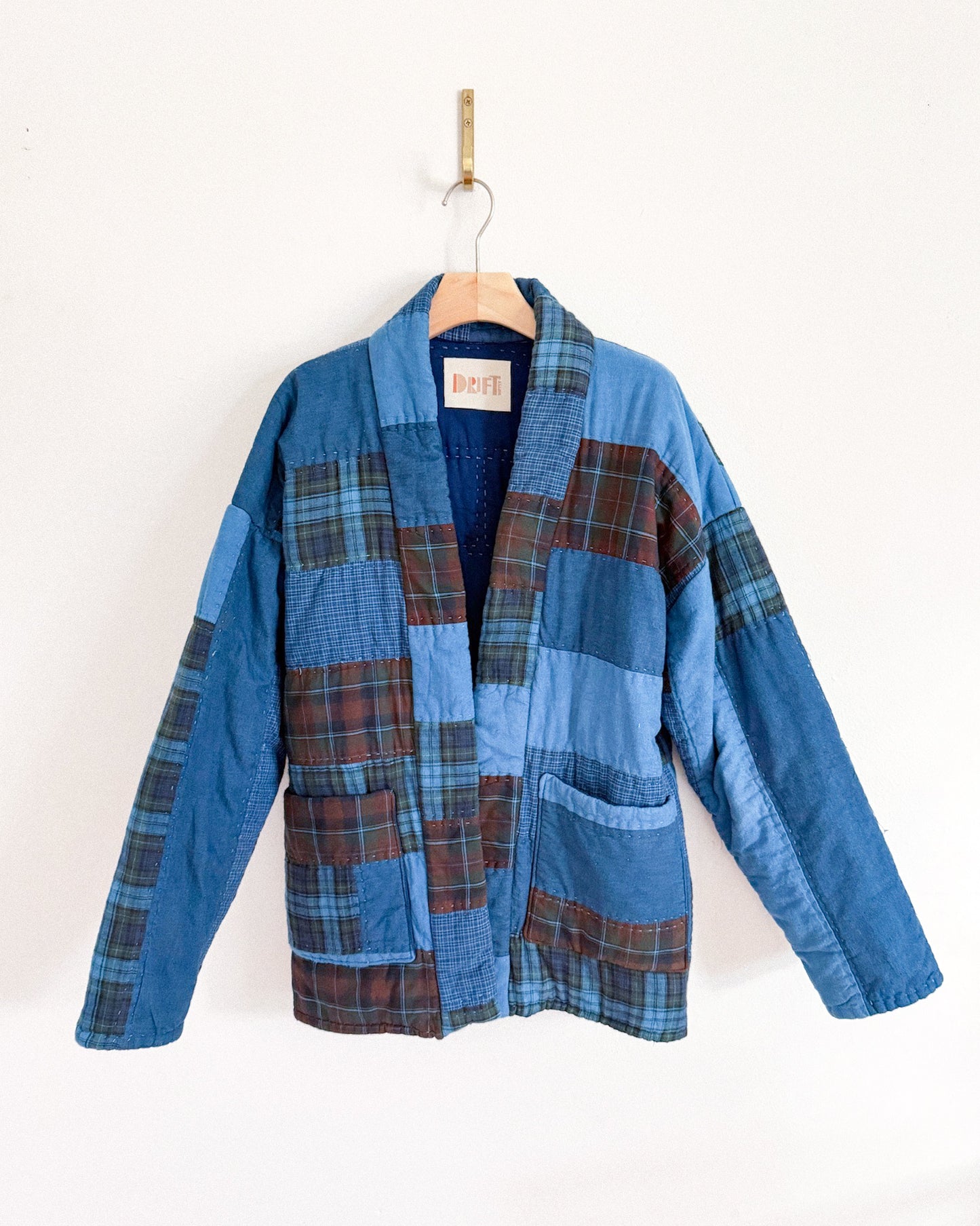 "INDIGO CABIN PLAID"