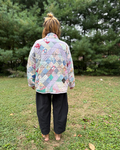 "PALE LAVENDER CHECKS"